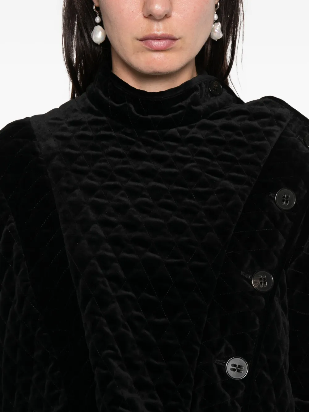 Vivienne Westwood Jack met knoopsluiting Zwart