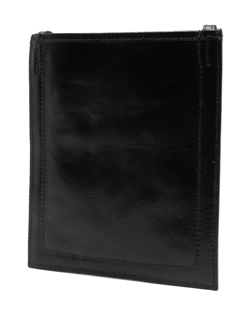 Bally Stripe-design Messenger Bag In Black