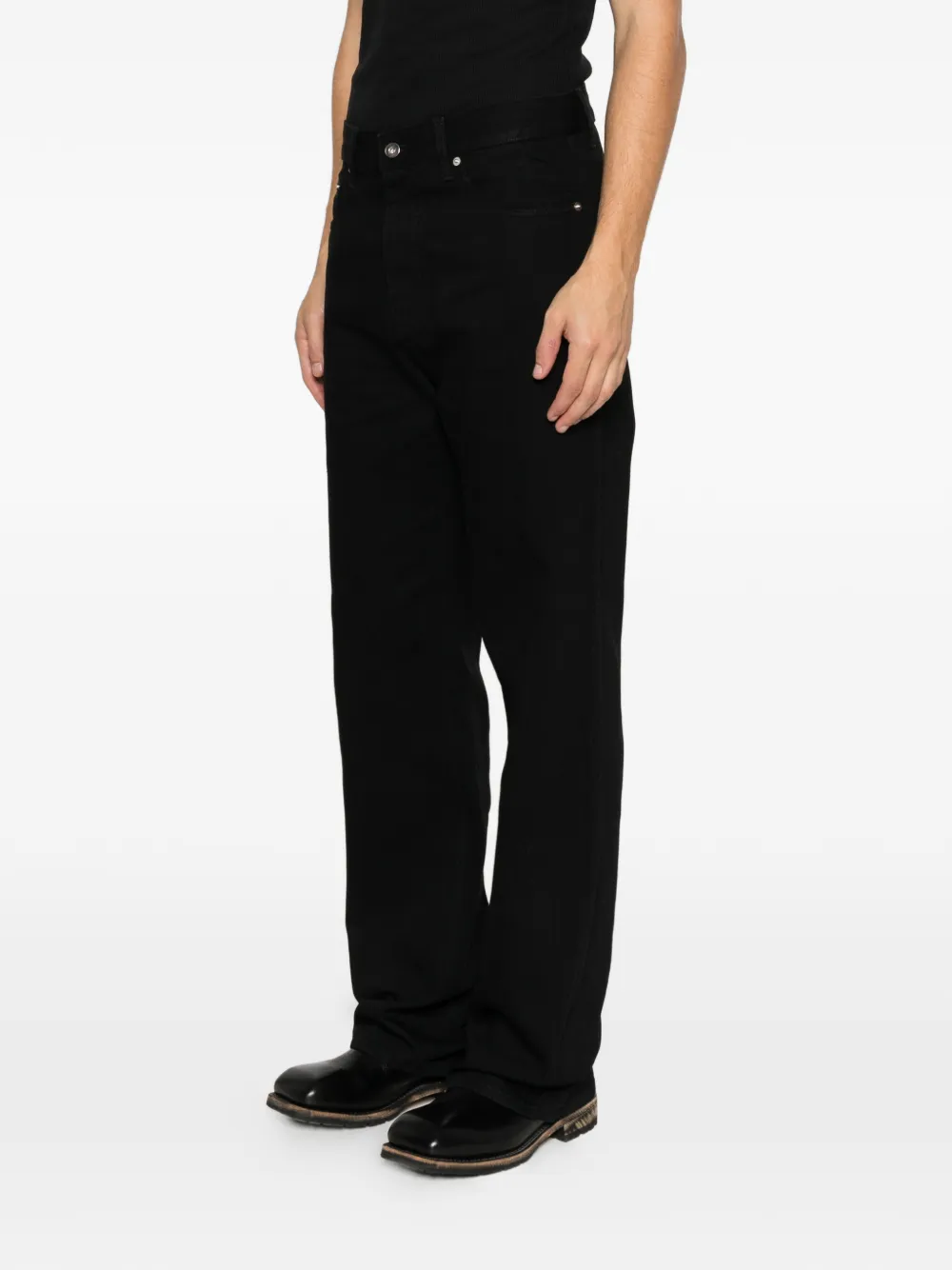 Berner Kuhl Buttoned Jeans In Black