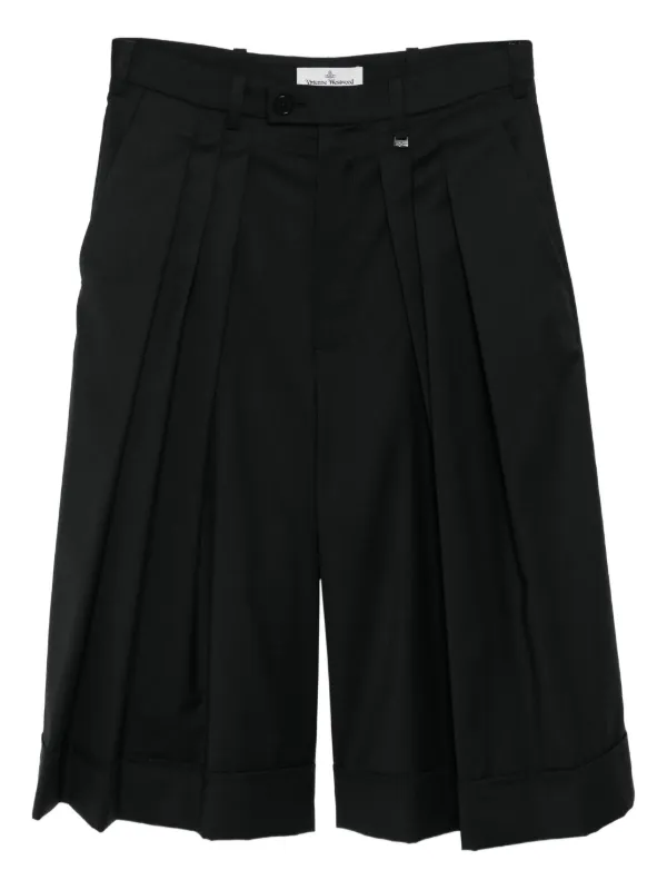 Vivienne Westwood プリーツ パンツ | ブラック | FARFETCH JP