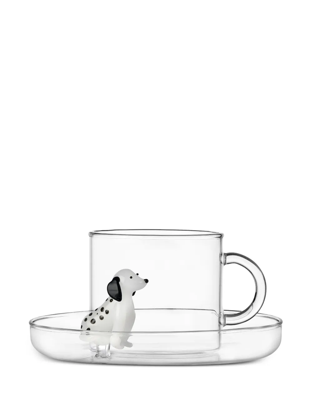 Ichendorf Milano dog-detail tea cup - Bianco
