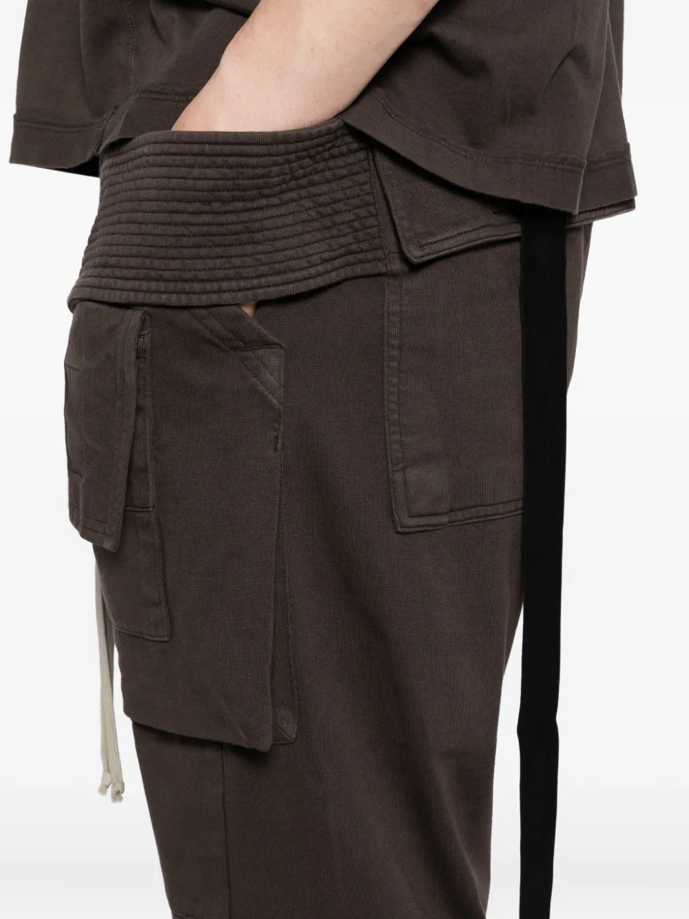 Rick Owens DRKSHDW Cargo broek Bruin