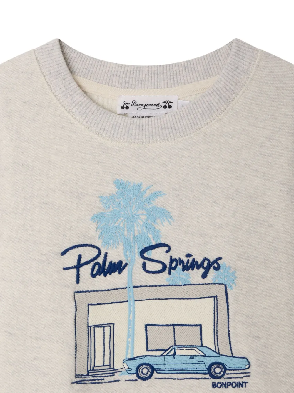 Bonpoint Tonino Graphic Sweatshirt - Grey 