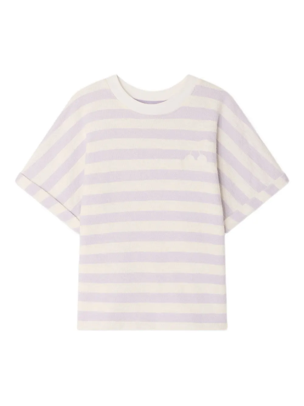 Bonpoint T-shirt Farah a righe - Toni neutri