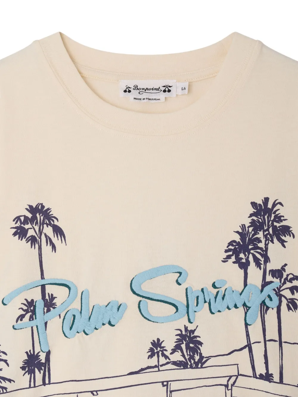 Bonpoint Eidan Graphic T-shirt In Neutral