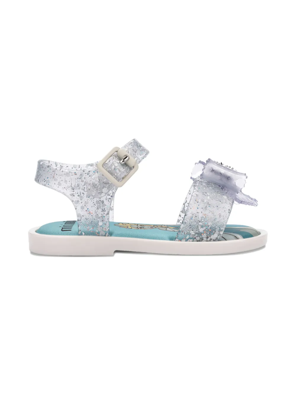 Mini Melissa X Disney Mar Sandals In Transparent
