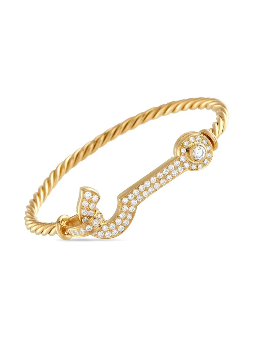 LB Exclusive 18K yellow gold diamond bracelet - Oro