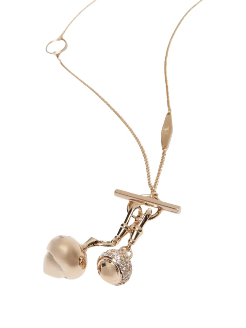 Max Mara charm necklace - Goud
