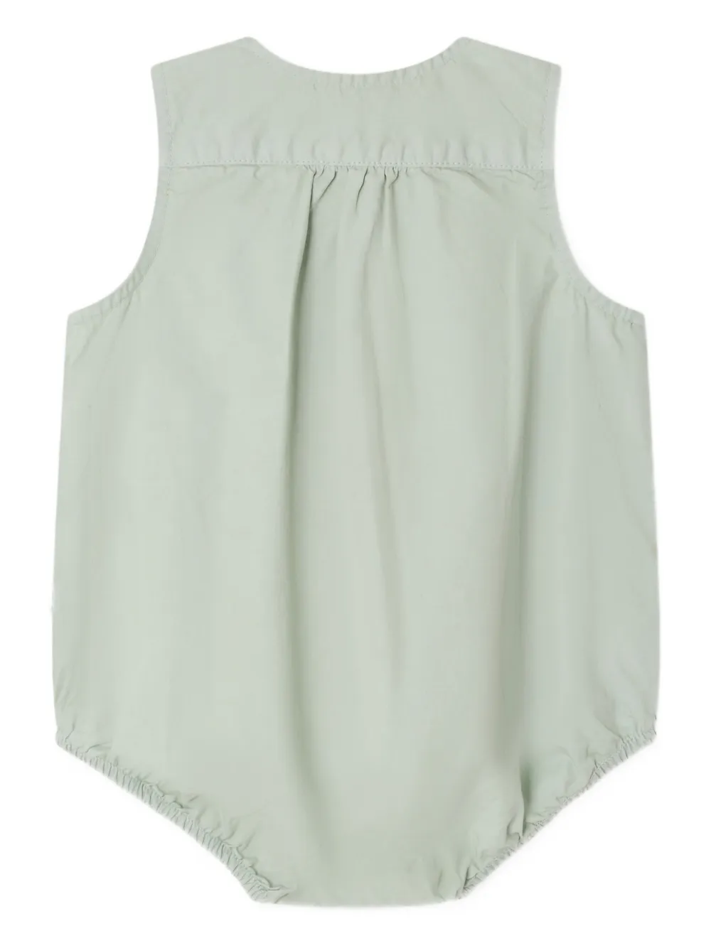 Bonpoint Romper met knoopzak - Groen