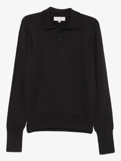Studio Nicholson Sark polo two-button jumper