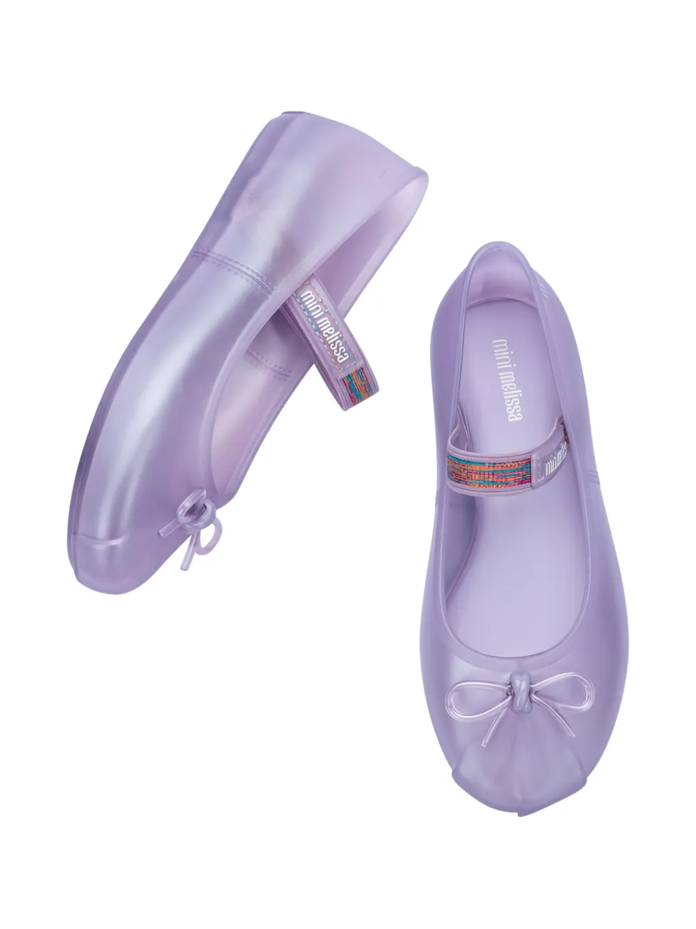 Mini Melissa Sophie ballerina's Paars