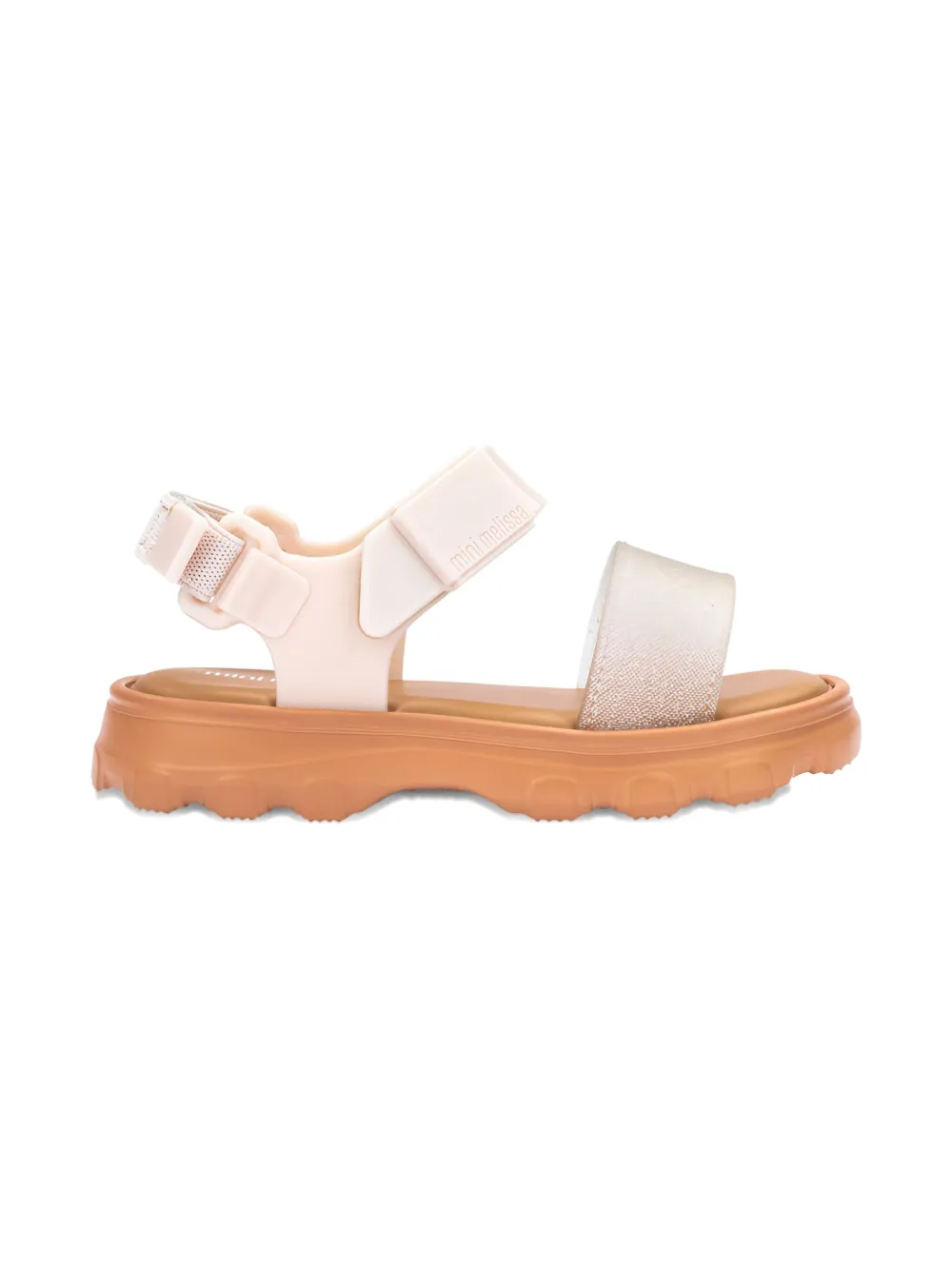 Mini Melissa Kick Off sandalen - Goud