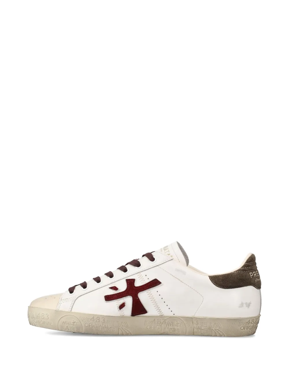 Premiata Steven sneakers met applicatie Wit