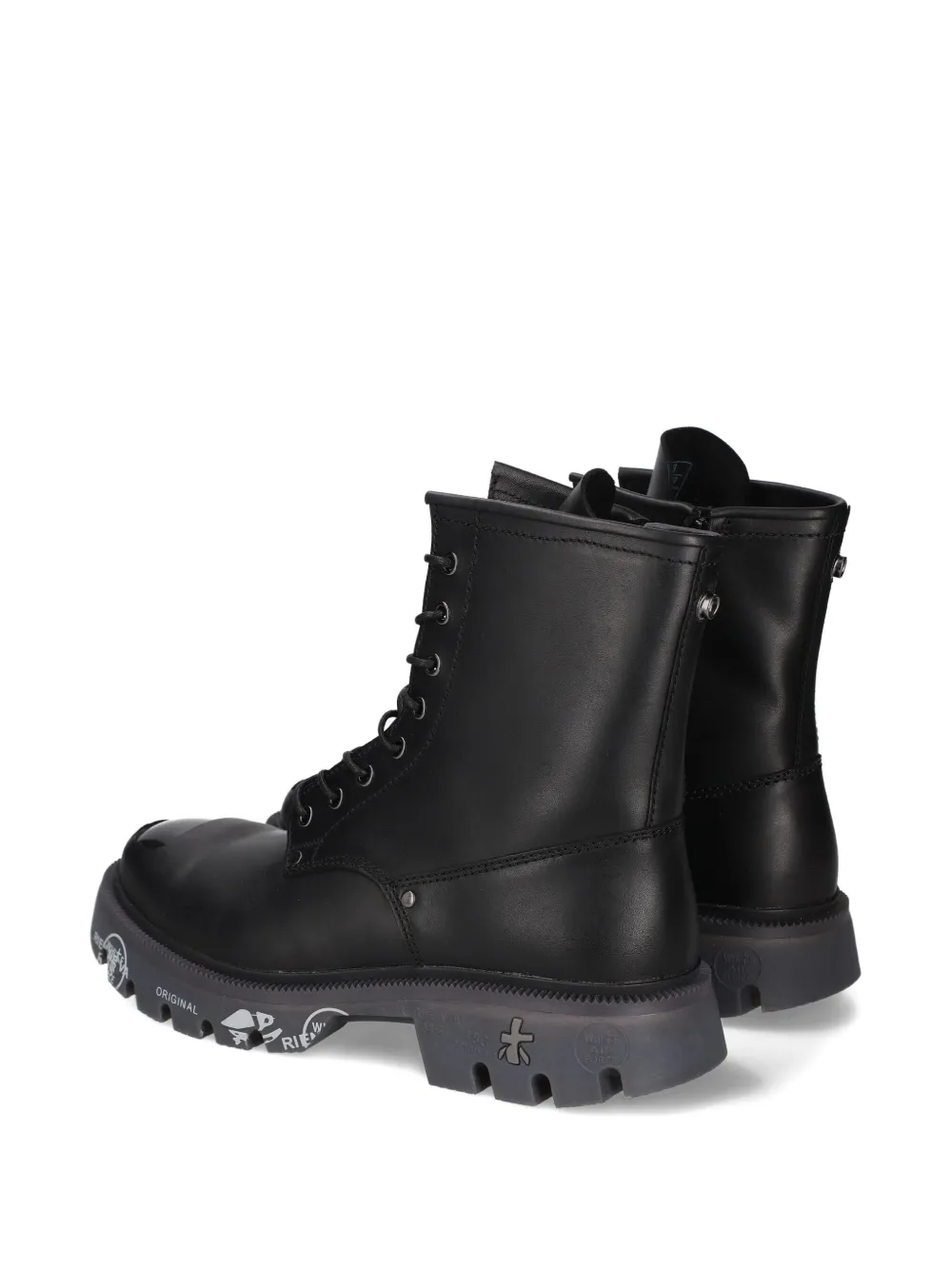 Premiata Brixton lace-up boots Zwart