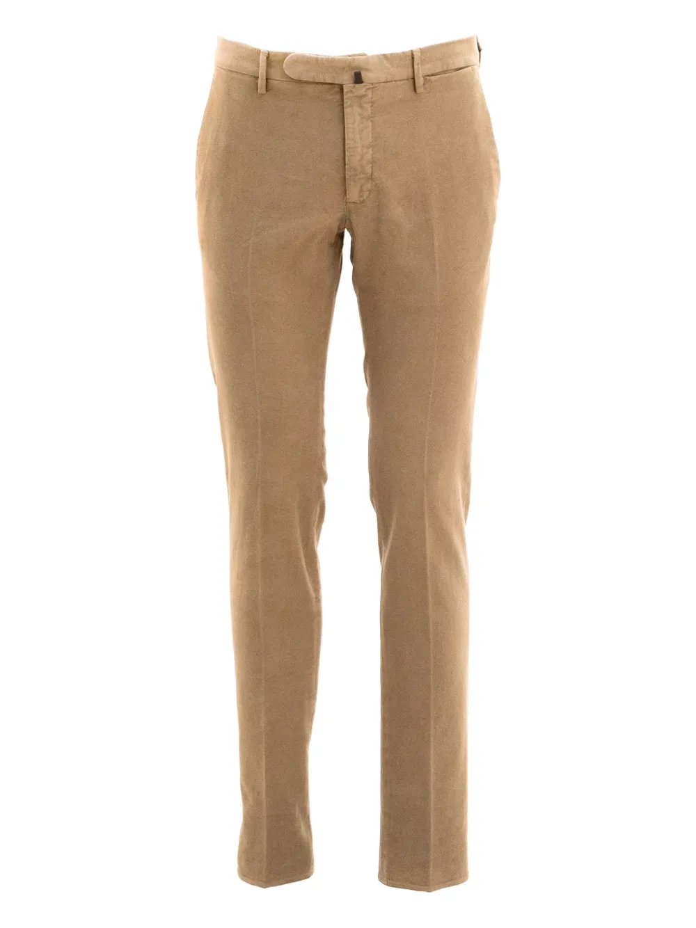 Incotex Pressed-crease Trousers In Neutral