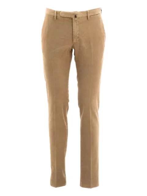 Incotex pressed-crease trousers