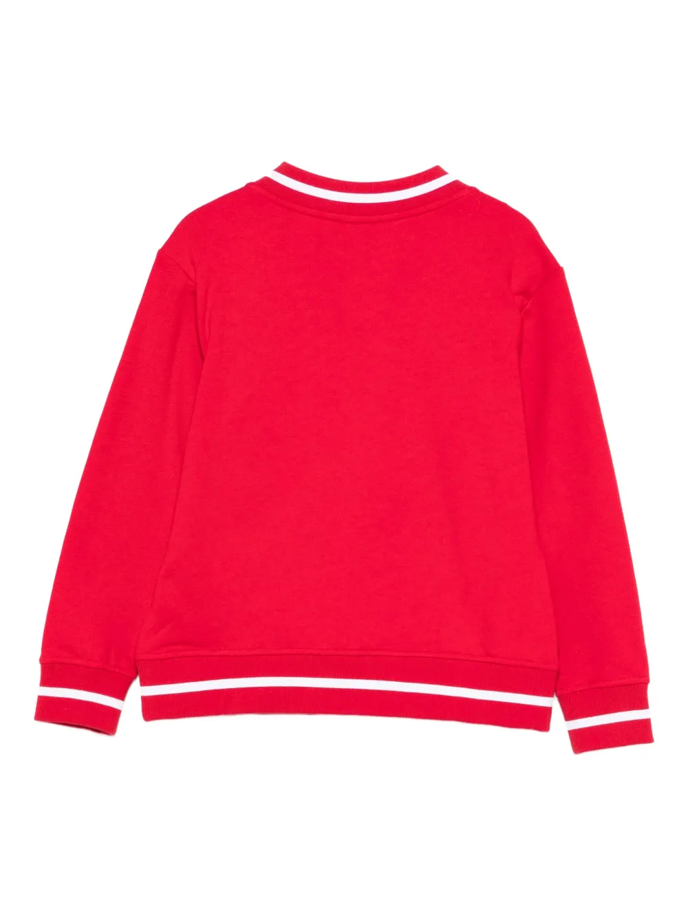 Balmain Kids Sweater met V-hals Rood