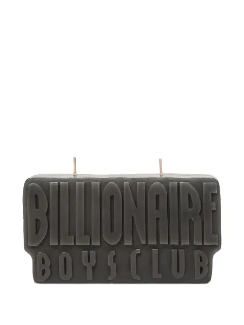 Billionaire Boys Club logo-embellishment candle