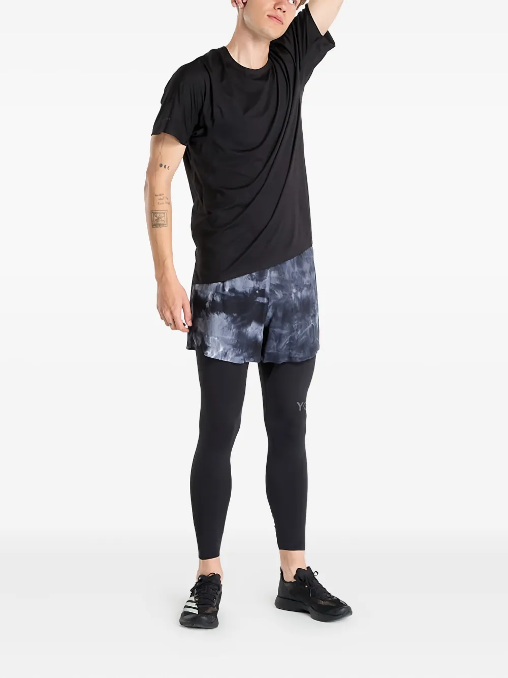 Y-3 tie-dye running shorts | Shorts para correr | Image 2