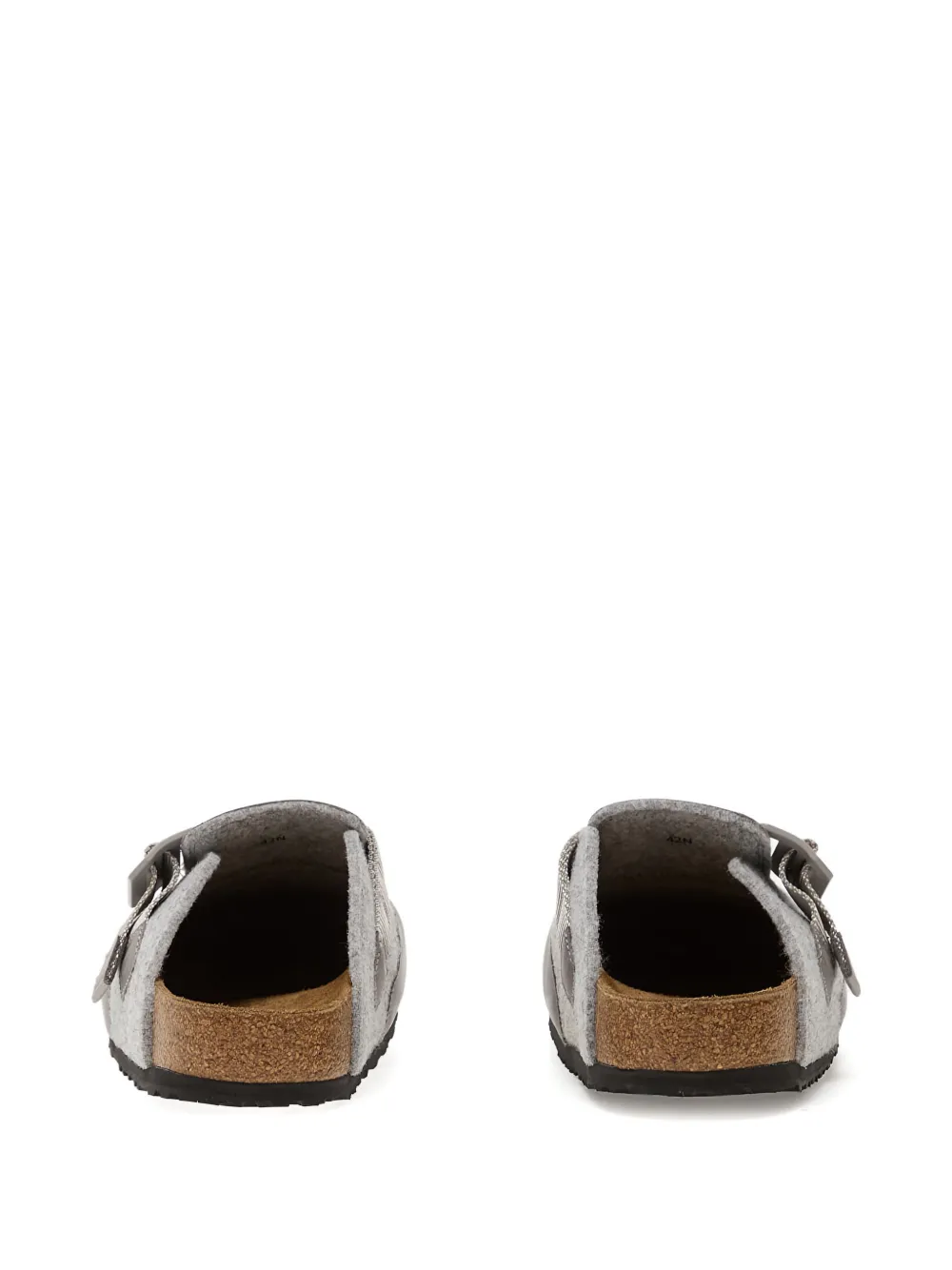 Birkenstock Boston Nova muiltjes Grijs