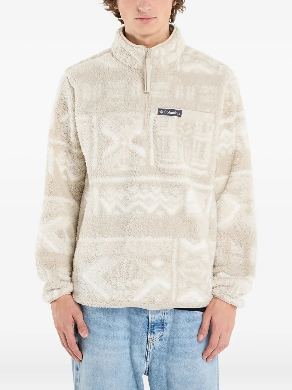 Columbia Rugged Ridge & trade; ハーフジップ スウェットシャツ - ニュートラル Columbia Rugged Ridge & trade; ハーフジップ スウェットシャツ - ニュートラル