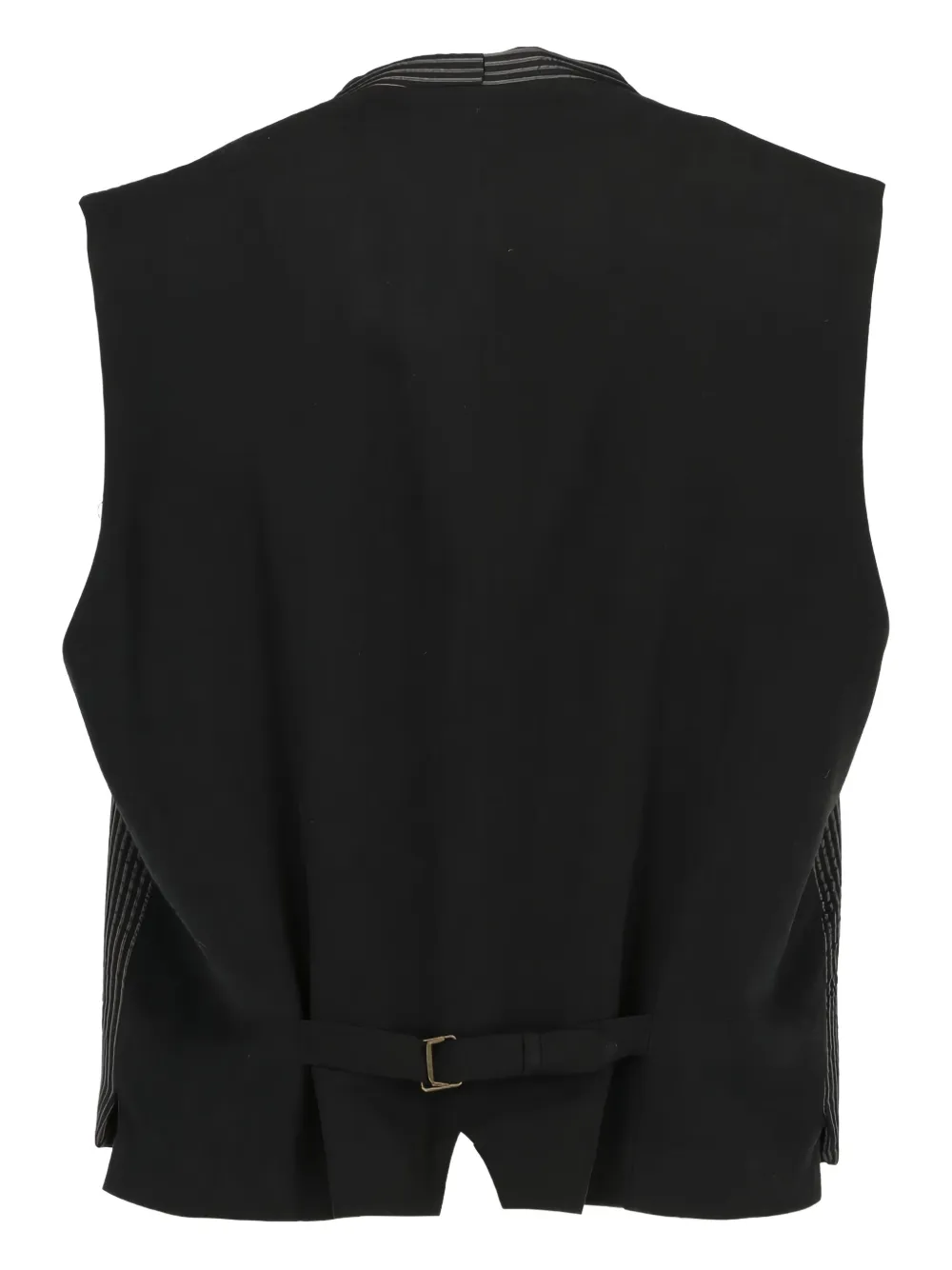 Romeo Gigli Pre-Owned chaleco a rayas con botones 1990 | Image 2