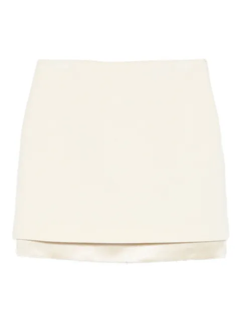 Jil Sander falda corta a capas