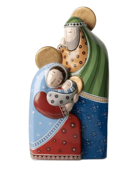 EGAN Christmas crib ceramic sculpture (14cm x 27cm)