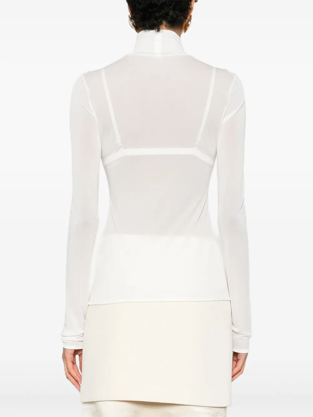 Jil Sander Top met col Wit