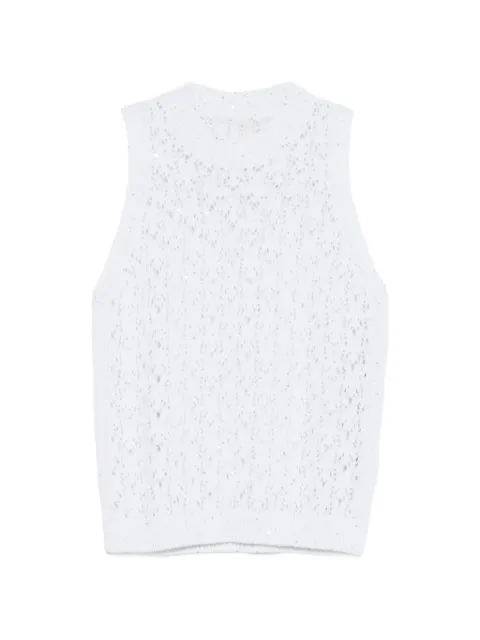 Eleventy open knit sweater