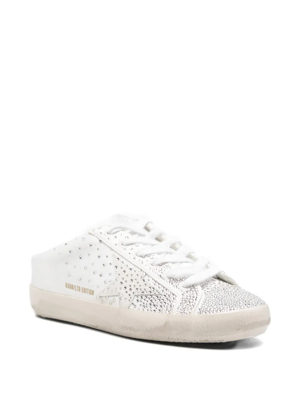 Golden Goose Super-Star leren sneakers Wit