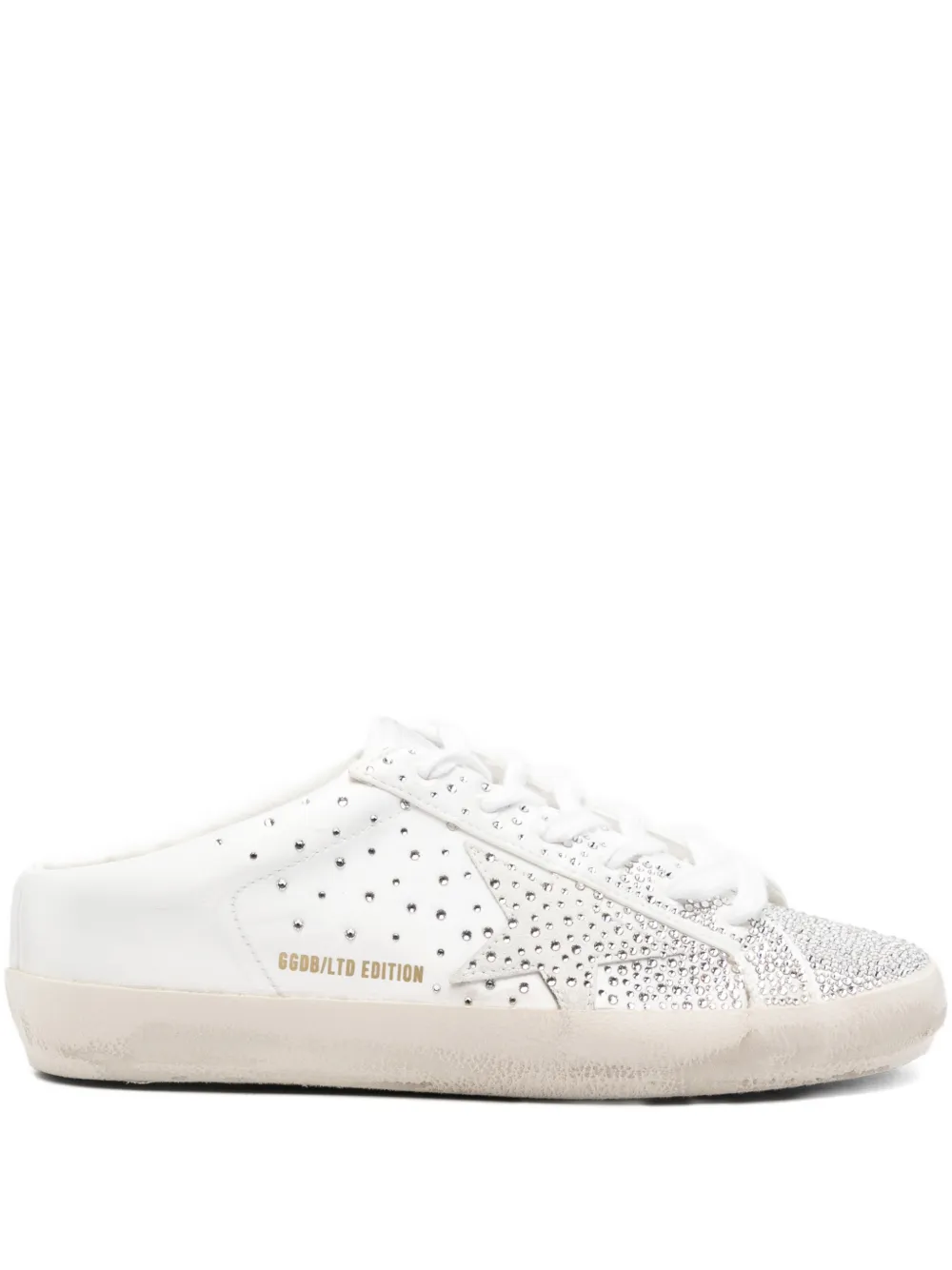 Golden Goose Sneakers Super-Star con decorazione - Bianco