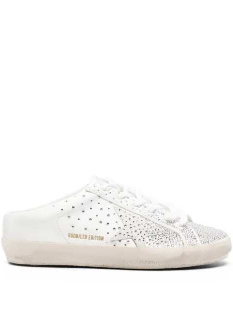 Golden Goose Super-Star crystal-embellished sneakers 