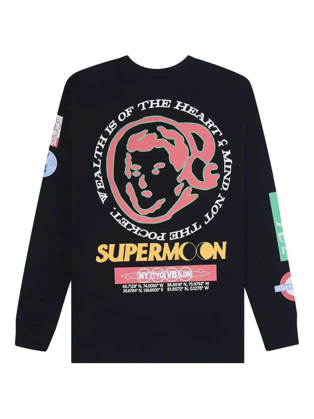 Billionaire Boys Club graphic-print sweatshirt - Zwart
