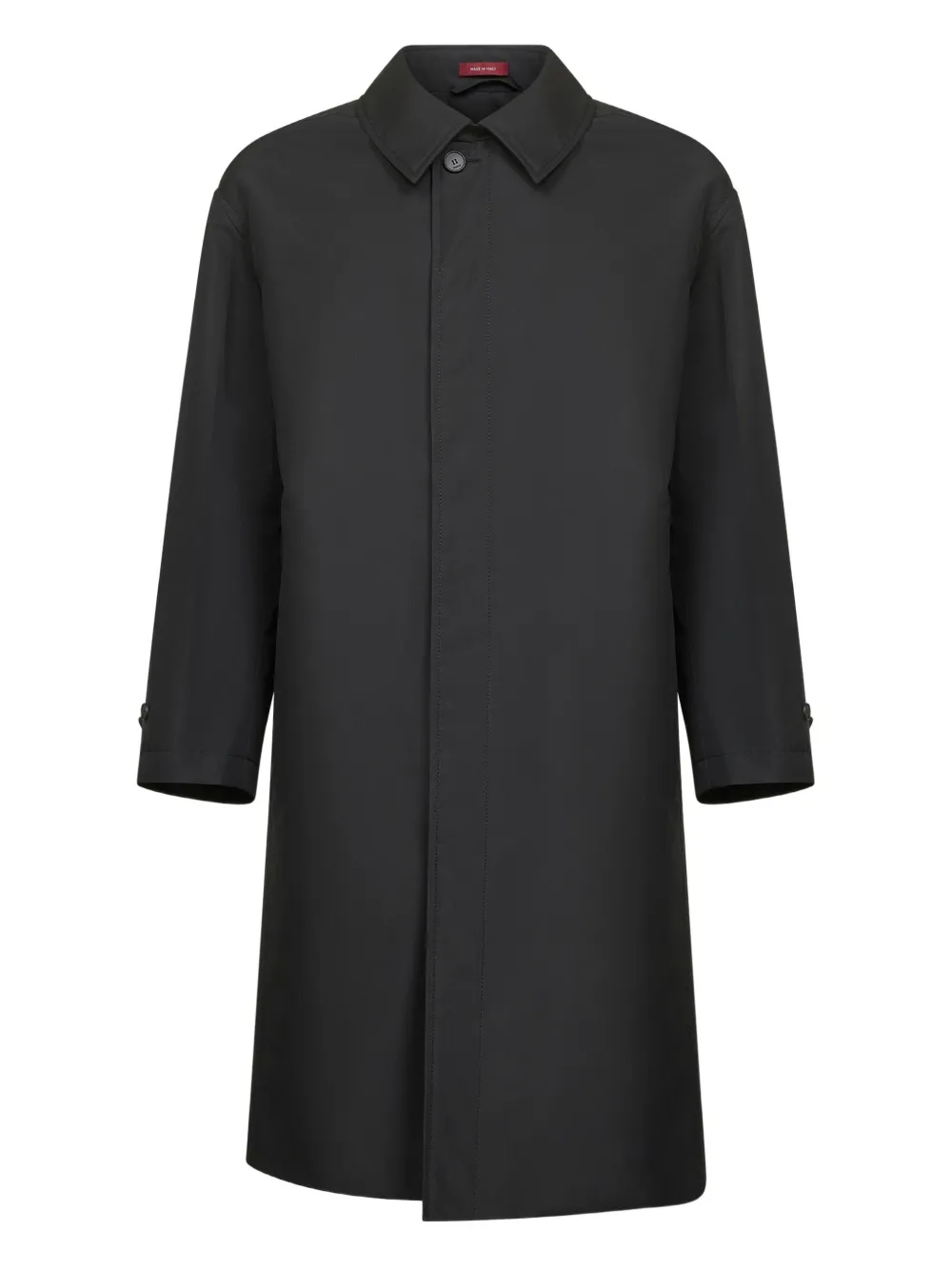 Gucci buttoned poplin coat | Black | Image 1