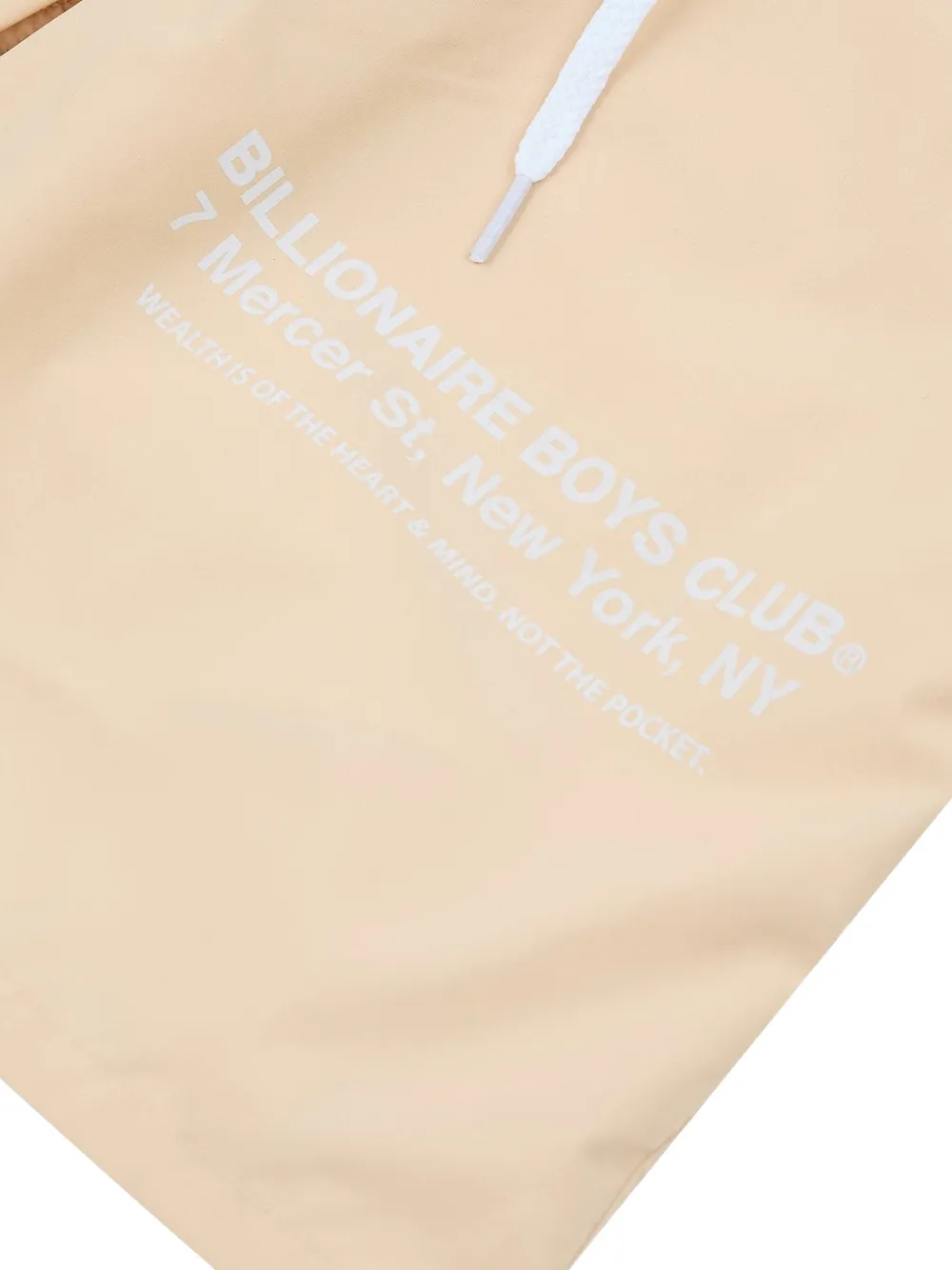 Mercer logo-print short