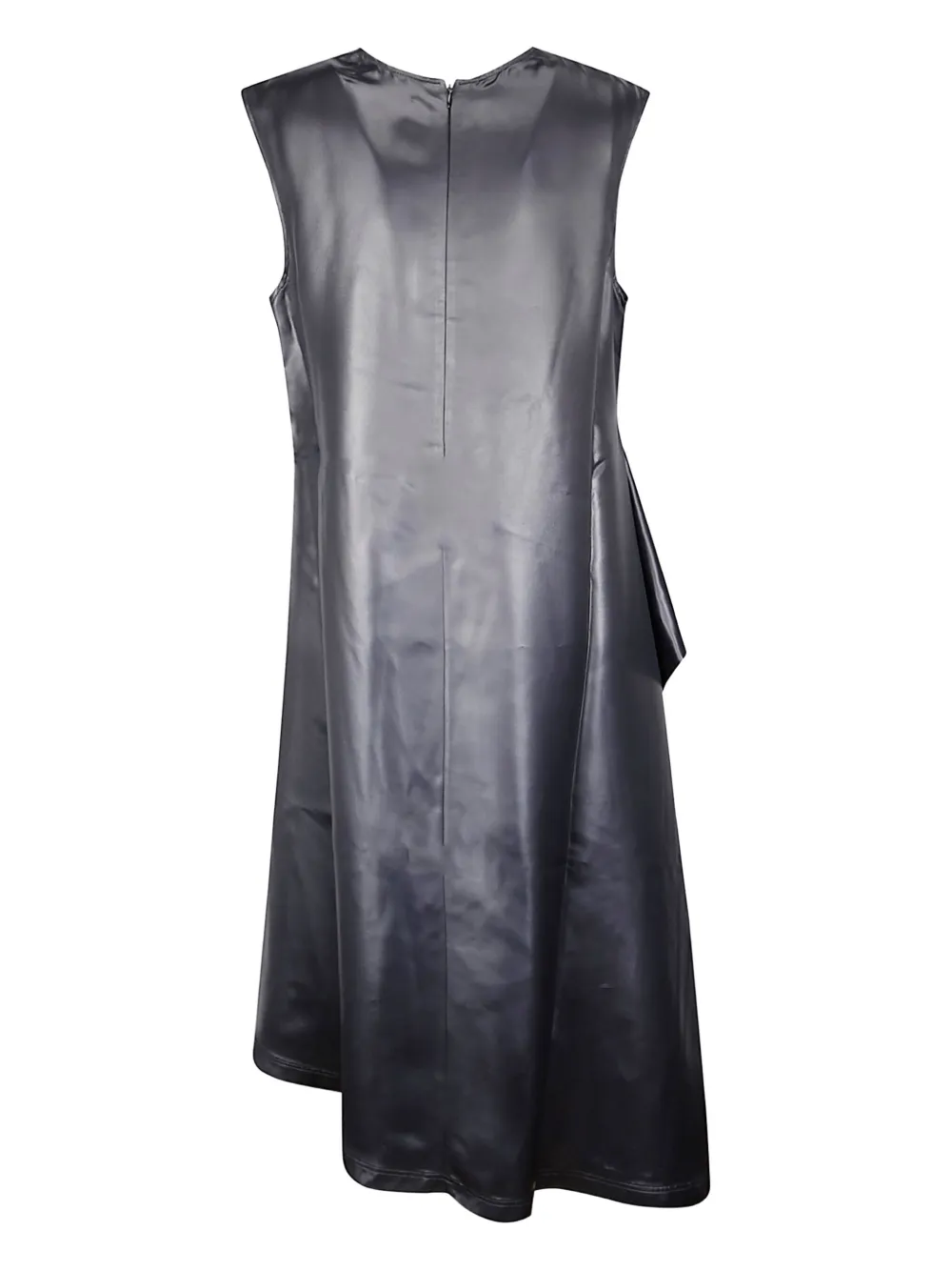 Niccolò Pasqualetti Nota Slip midi-jurk - Zwart