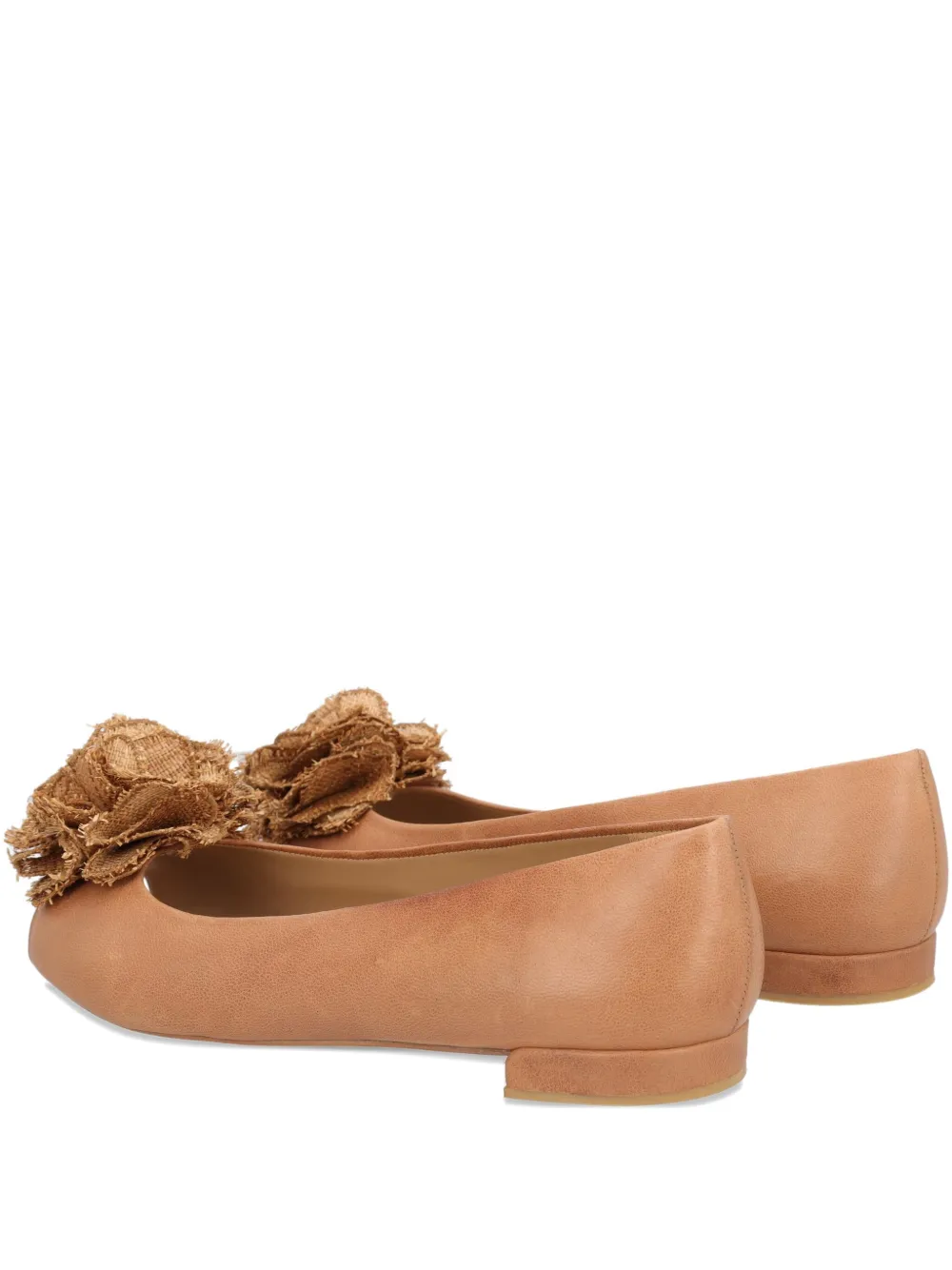 Stuart Weitzman flower-appliqué sandals | Neutrals | Image 1