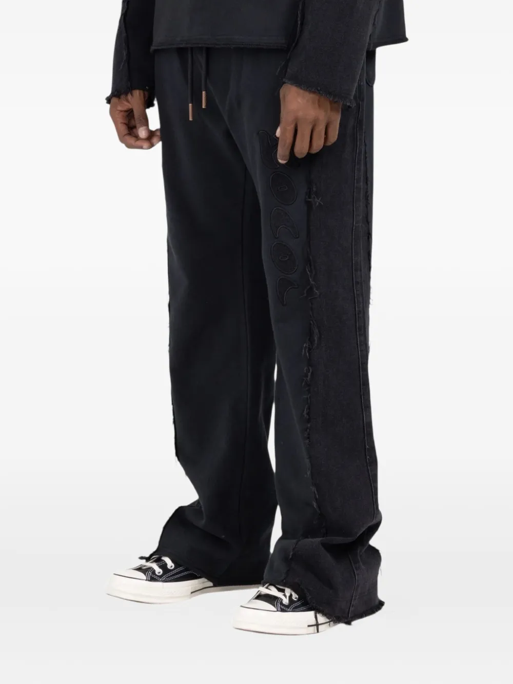 Honor The Gift Trainingsbroek met denim vlak Zwart