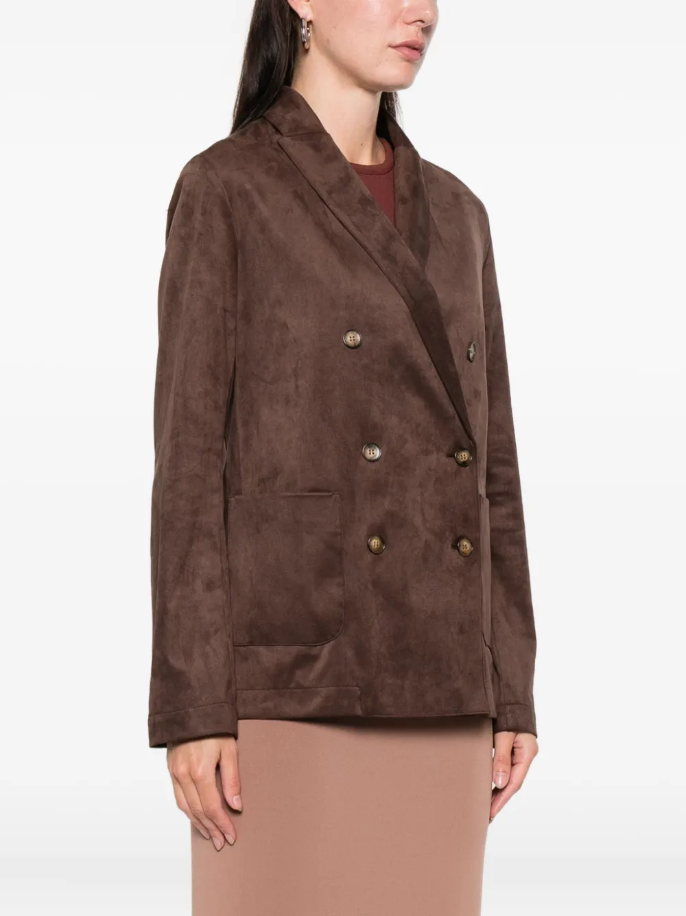 Double-Breasted Pocket Jacket