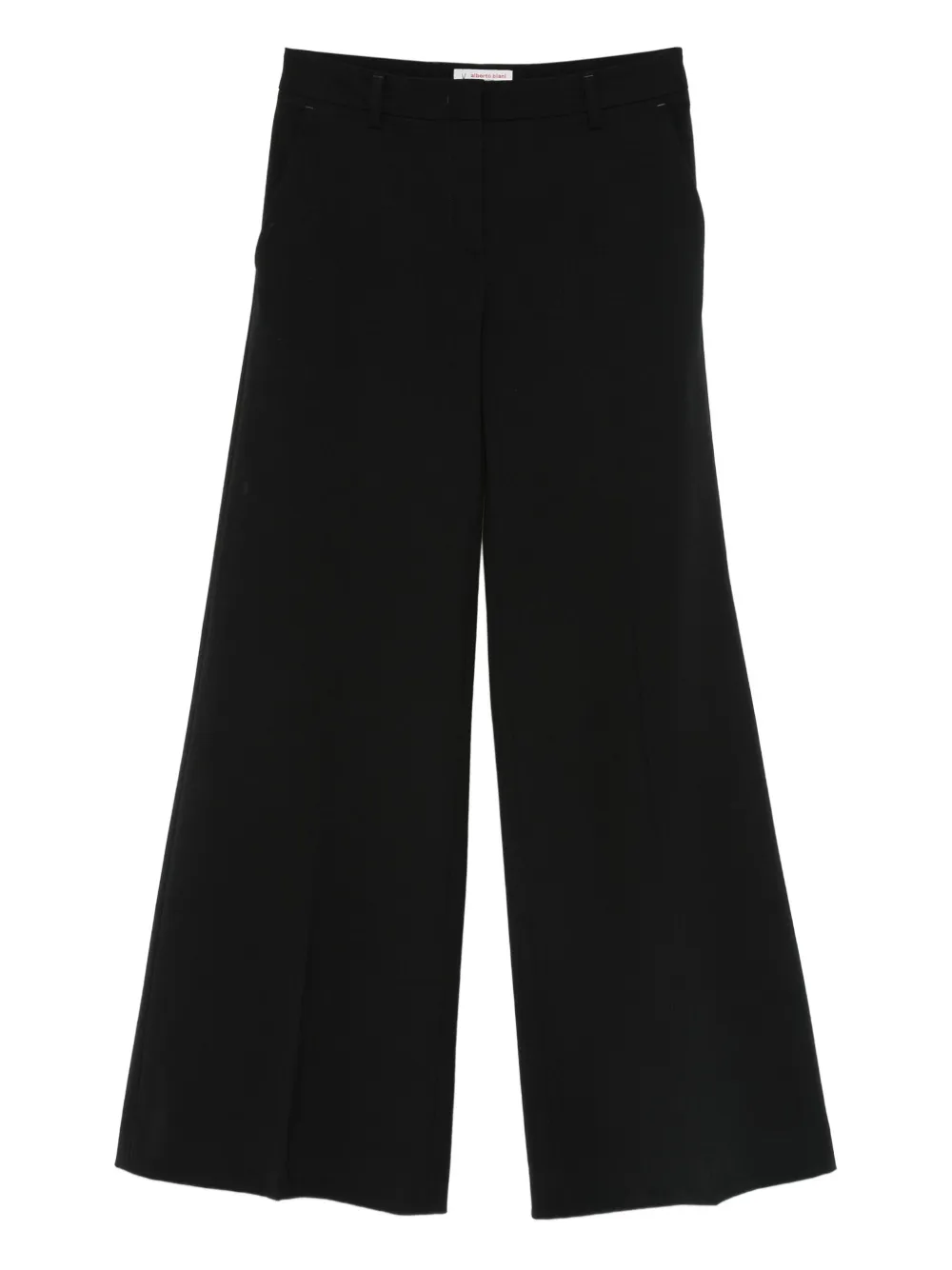 Alberto Biani Wide-leg Trousers In Black