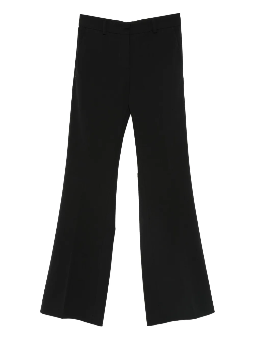 Alberto Biani Zip-fastening Trousers In Black