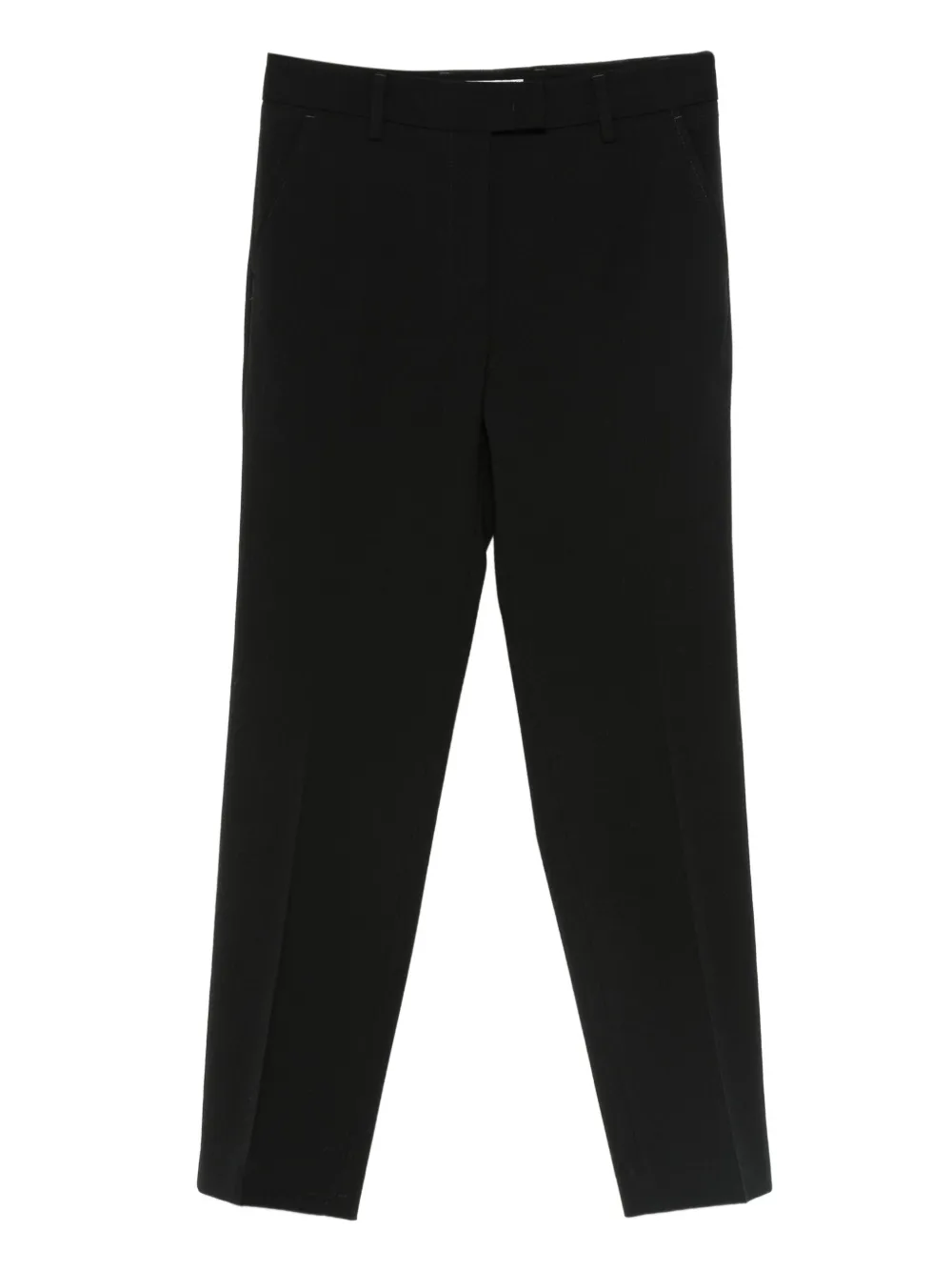 Alberto Biani Zip-fastening Trousers In Black