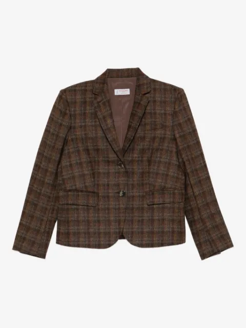 Alberto Biani checked-pattern blazer