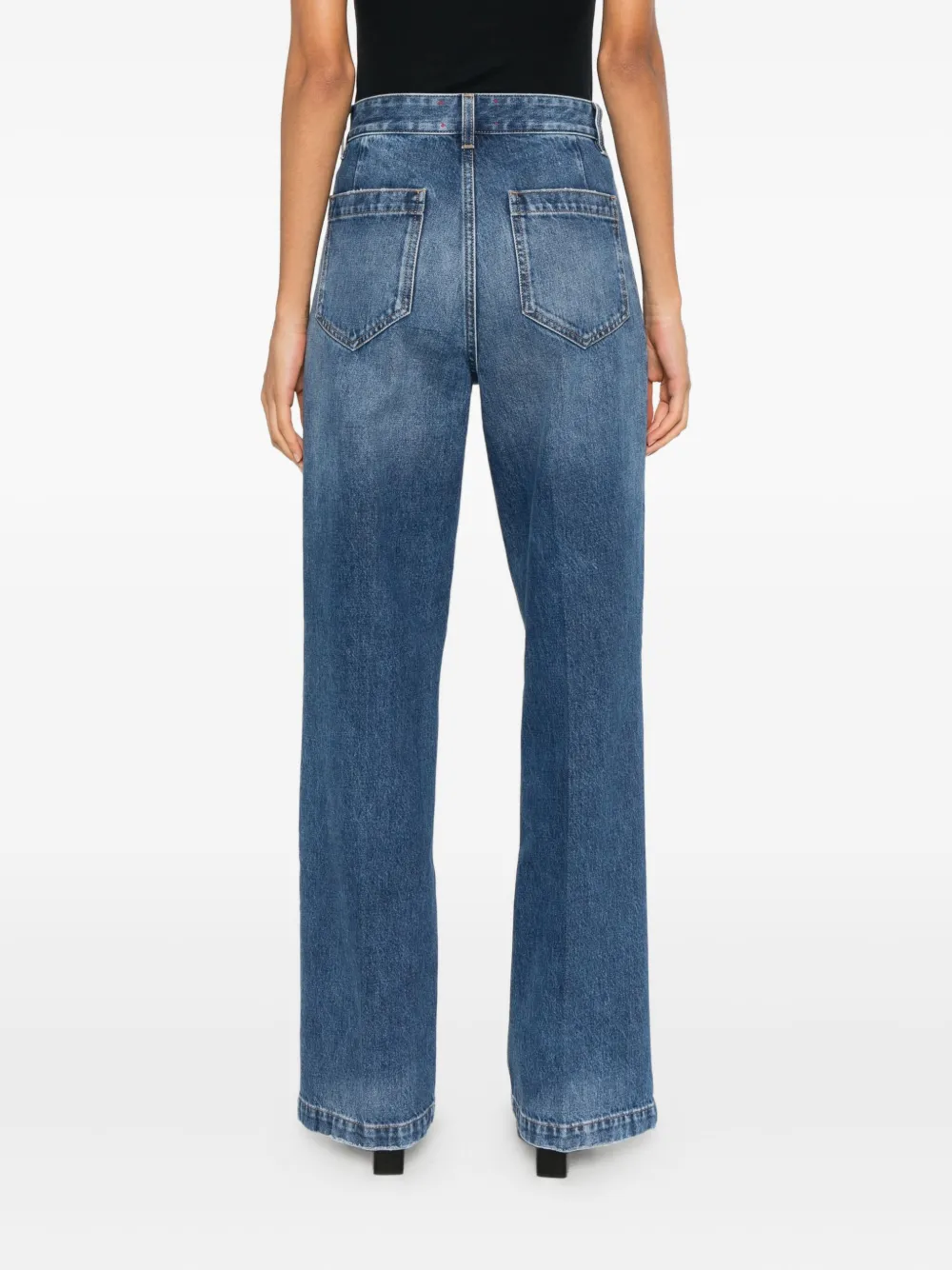 Seafarer Patch-pockets Jeans In Blue