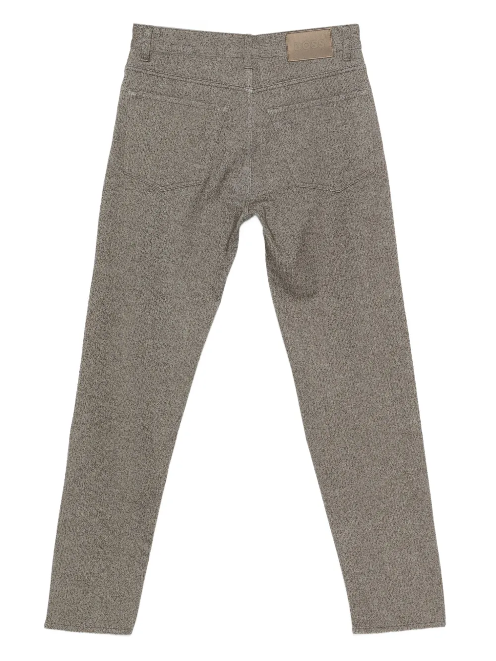 BOSS logo-button  trousers | Regular & Straight-Leg Trousers | Image 2