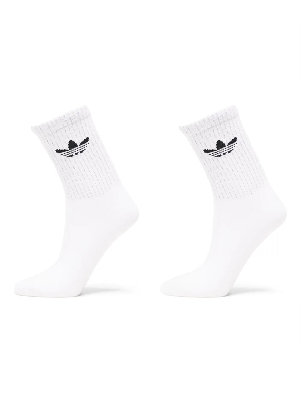 adidas reflective crew socks (pack of two) | White | Image 1