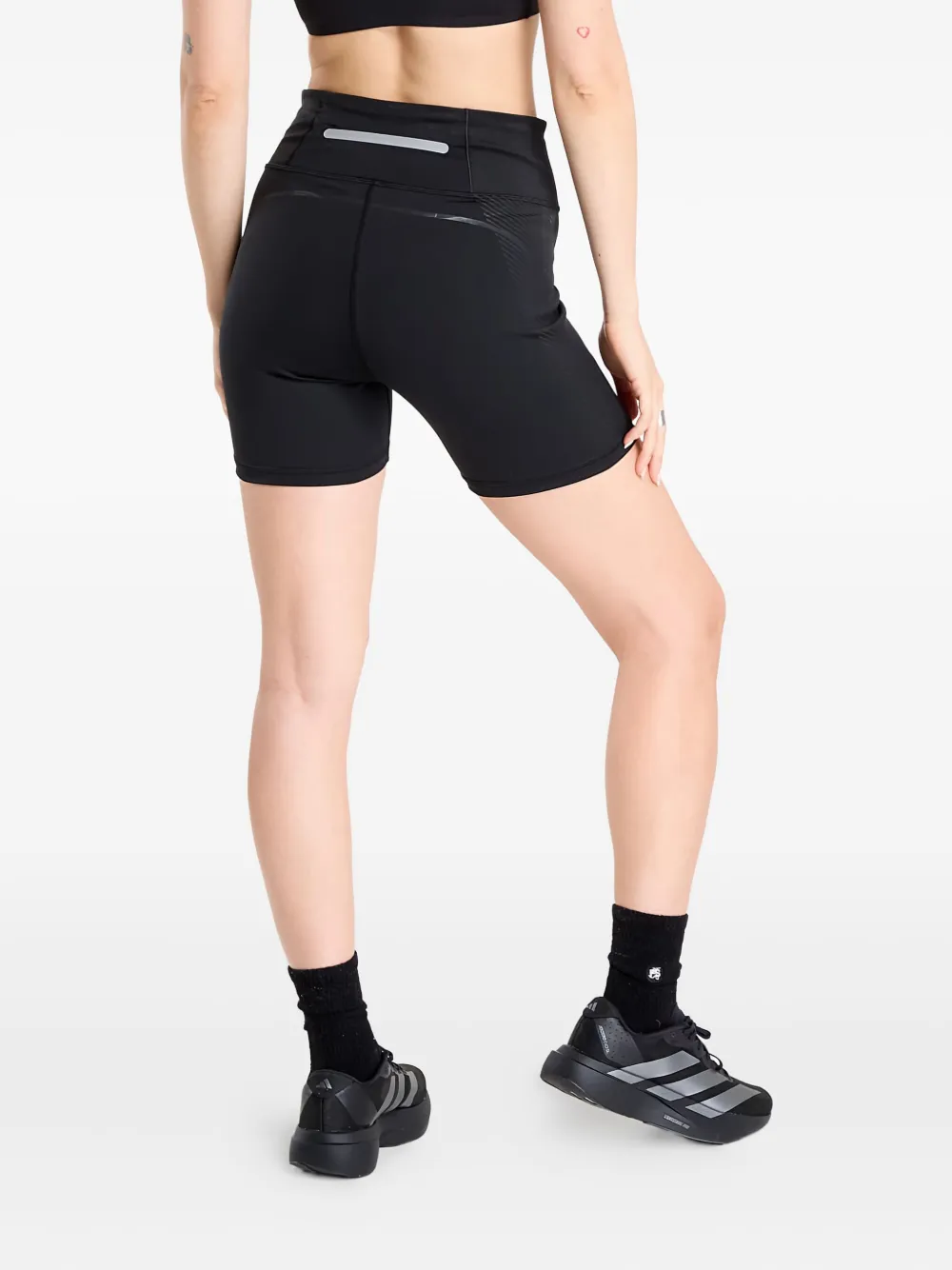 Adidas Originals Truepace Legging Shorts In Black