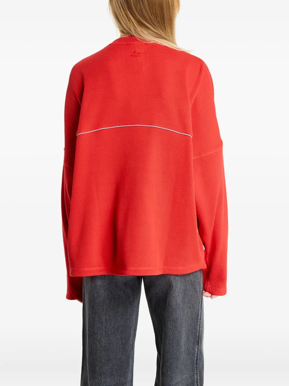 adidas La Cienega LS sweater met lange mouwen Rood