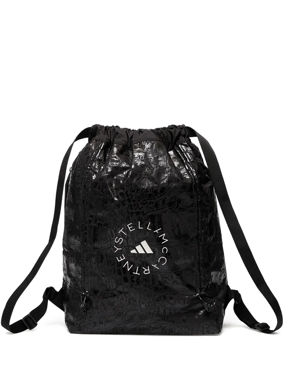 Adidas Originals X Stella Mccartney Gymsack Backpack In Black